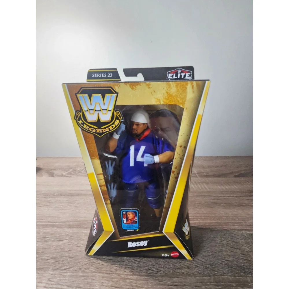 WWE Legends Series 23 Elite Jamal & Rosey 3-Minute Warning Mattel Figures Set